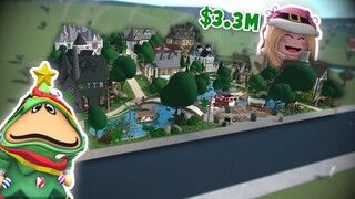 a $3.3 MILLION BLOXBURG TOWN tour...