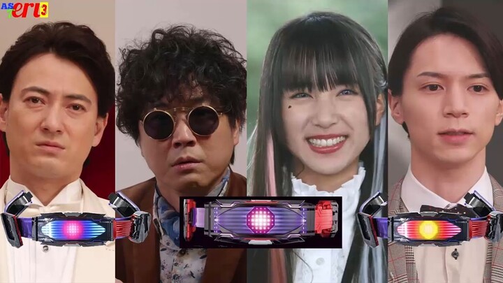 3 Vision Drivers standby sound in Kamen Rider Geats