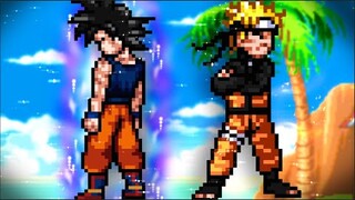 This New Naruto Teams Up With Goku