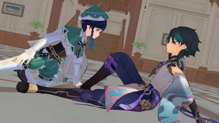 [Genshin Impact MMD] Xiaowen-Dangerous❤️Faction❤️Pair❤️
