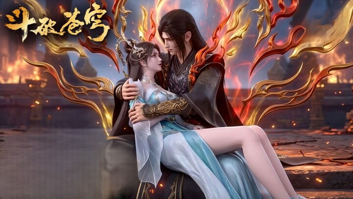 Pertempuran episode 196  Xiao Yan dan Xun'Er keluar dari Alam Iblis Demonic Lotus Flame 🔥🔥