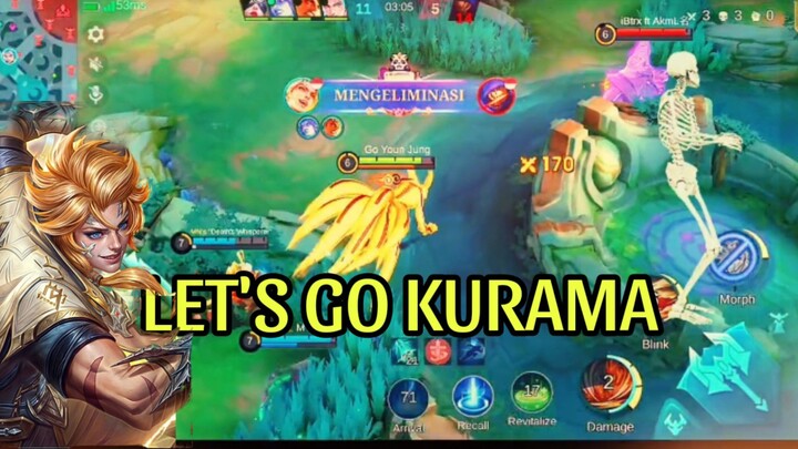 LET'S GO KURAMA:)