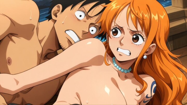 Sanji udh ga tahan lagi liat nami😳