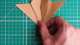 Buatlah origami triceratops