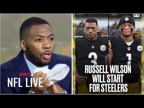 Ryan Clark SHOCKED Steelers considering benching Justin Fields, turning back to Russell Wilson