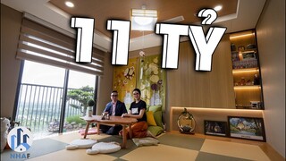 Căn Hộ NHẬT BẢN "Hi-Tech" với Thang Máy Riêng rộng 170m2 tại Ecopark - NhaF [4K]