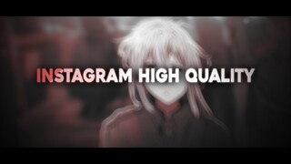 Instagram High Quality - After Effects Tutorial