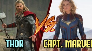 กัปตันมาเวล ปะทะ ธอร์ ใครโหดกว่ากัน Hero Battle Ep1 - Comic World Daily
