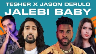 Tesher x Jason Derulo - Jalebi Baby  | Visualizer Music Video | Siblings React