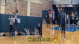 Warriors Practice with Klay Thompson ,James Wiseman , Draymond Green and Others🔥