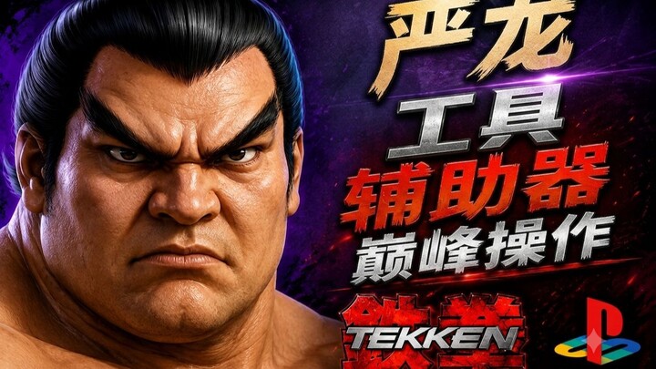 【铁拳】当严龙装上AI大脑：极限走位+无缝确认！GANRYU 最强ASSIST天花板实战