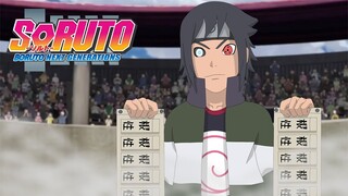 Soruto Using Forbidden Jutsu in Chuunin Exam | Soruto Release His Leg Weights - Boruto (2022)