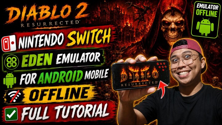 Download Diablo 2 Ressurected Nintendo Switch For Android Mobile Full Tutorial