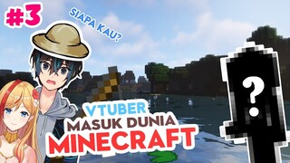 VTUBER MASUK DUNIA MINECRAFT episode #3 | Lagi enak mancing digangguin PENEMBAK JITU