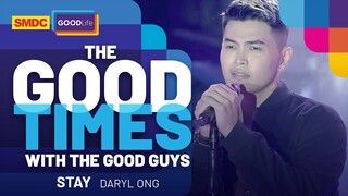 Daryl Ong Performs 'Stay' Live on SMDC Good Times with the Good Guys