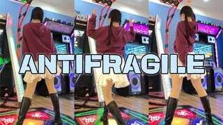 安踢罚酒！妹宝洪恩彩惊现跳舞机？《ANTIFRAGILE》半曲实力翻跳