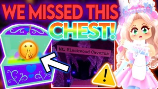 WE ALL MISSED THIS CHEST IN THE MAZE! ⚠️ ROBLOX Royale High Royalloween Update Maze Guide