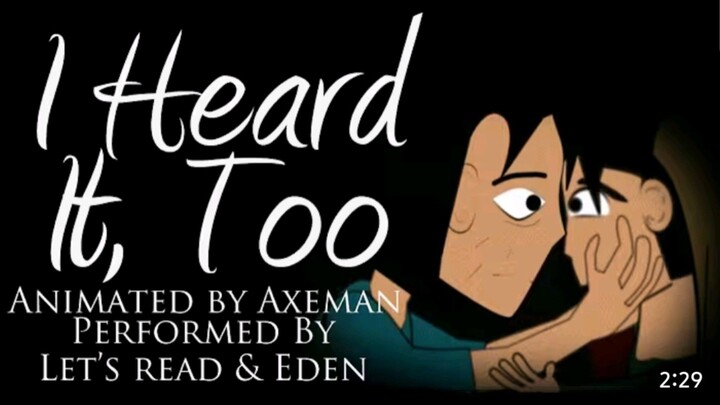 I Heard It Too - A Horror Animation Film By Axeman And Eden