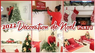 ♥️🌲MA DÉCORATION DE NOËL 2022 //  HOT COCOA BAR / SALON / CUISINE & CHAMBRE ENFANT