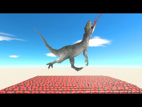 SCP-682 vs Dinosaurs - Animal Revolt Battle Simulator 