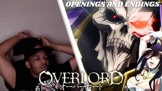 THIS SLAPS🔥 | Overlord Openings and Endings Reaction + REVIEW!