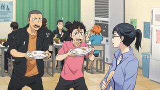 Nekoma wins karasuno, Funny moments between Karasuno and Nekoma, Haikyuu Best Moments English Dub