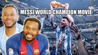 Americans React to Lionel Messi - WORLD CHAMPION - Movie