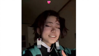 [鬼灭之刃cosplay]  炭治郎：你没事吧
