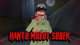 Hantu Mulut Sobek - Kuchisake Onna  | HORROR MOVIE SAKURA SCHOOL SIMULATOR #HORORMISTERI