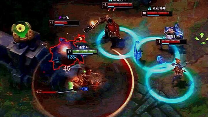 Itu adalah saat Paman Monyet paling percaya diri melakukan inisiasi tim.