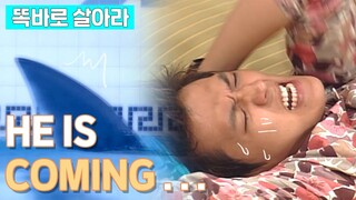 [똑바로 살아라] 한 가을(?)밤의 악몽... 흥수 앞에서 죠스가 나타났다!!!!! 🦈🦈🦈 │EP.127