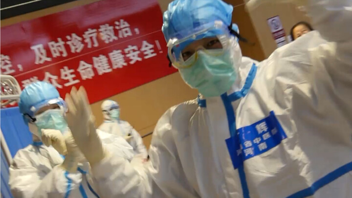 方舱医院的故事01——不是不跳，时候未到，顺报平安