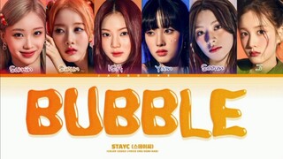 STAYC BUBBLE Lyrics (Color Coded Lyrics)