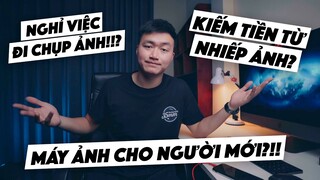 MÁY ẢNH CHO NGƯỜI MỚI?!!  NGHỈ VIỆC LÀM FREELANCE?!! KIẾM TIỀN TỪ NHIẾP ẢNH?!!! | Q&A tháng 3