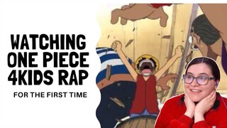 Reacting to the One Piece 4kids Pirate Rap
