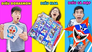 Hà Sam Thi Làm Diều Doraemon , Diều Elsa Và Diều Cá Mập - Người Chiến Thắng Nhận Phần Thưởng