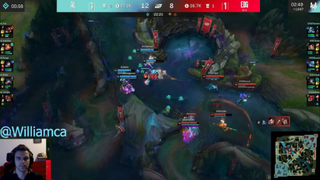 Tâm điểm trận đấu giữa AL và EDG phần 9 #game #LOL