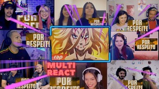 MULTI REACT | Rap do Mikey (Tokyo Revengers) - O INVENCÍVEL | NERD HITS