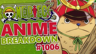 Chopper's CHILLING Anger! One Piece Episode 1006 BREAKDOWN