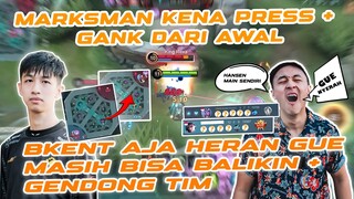 KEMBALI JADI PENGGENDONG HANDALNYA BKENT, DIA ASIK KARAOKE, GW YANG PUSING GENDONG TEAMNYA