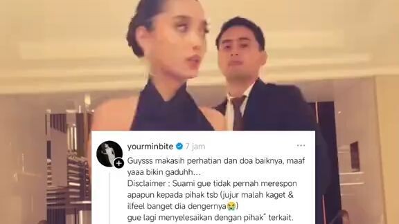 Minbite minta jangan tebak tebakan nama siapapun dalam masalah rumahtangganya dengan Indian Akbar