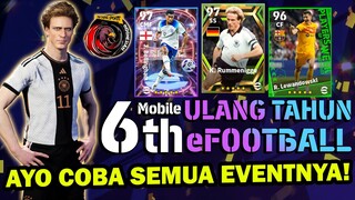 SELAMAT ULANG TAHUN EFOOTBALL!! AYO KITA COBA SEMUA EVENTNYA YANG SANGAT BANYAK DAN BANTAI LAWAN!