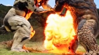 [ภาพพิเศษ AI]: King Airei vs King Goldras