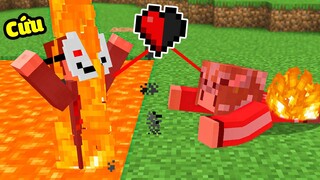 Minecraft nhưng tụi mình Chia Sẻ Máu