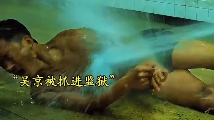 The time Wu Jing got beaten the worst, completely outmatched in every way.