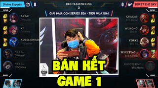 Bán kết BTS vs DVL trận 1- ICON SERIES SEA - giải đấu chính thức LMHT Tốc Chiến VN