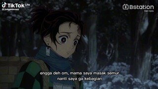bayangin kalau tanjiro gak nginep