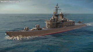 Modern Warships: JS KURAMA one of my favorite Tier 2 ship in this game. online match gameplay.
