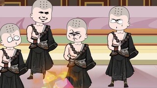 Saya baru saja merayu jiwa kuasi-arhat di Lingshan, tetapi detik berikutnya biksu Buddha itu melepas
