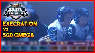 [GAME 3] Execration vs SGD Omega | MPL-PH S5 - MLBB